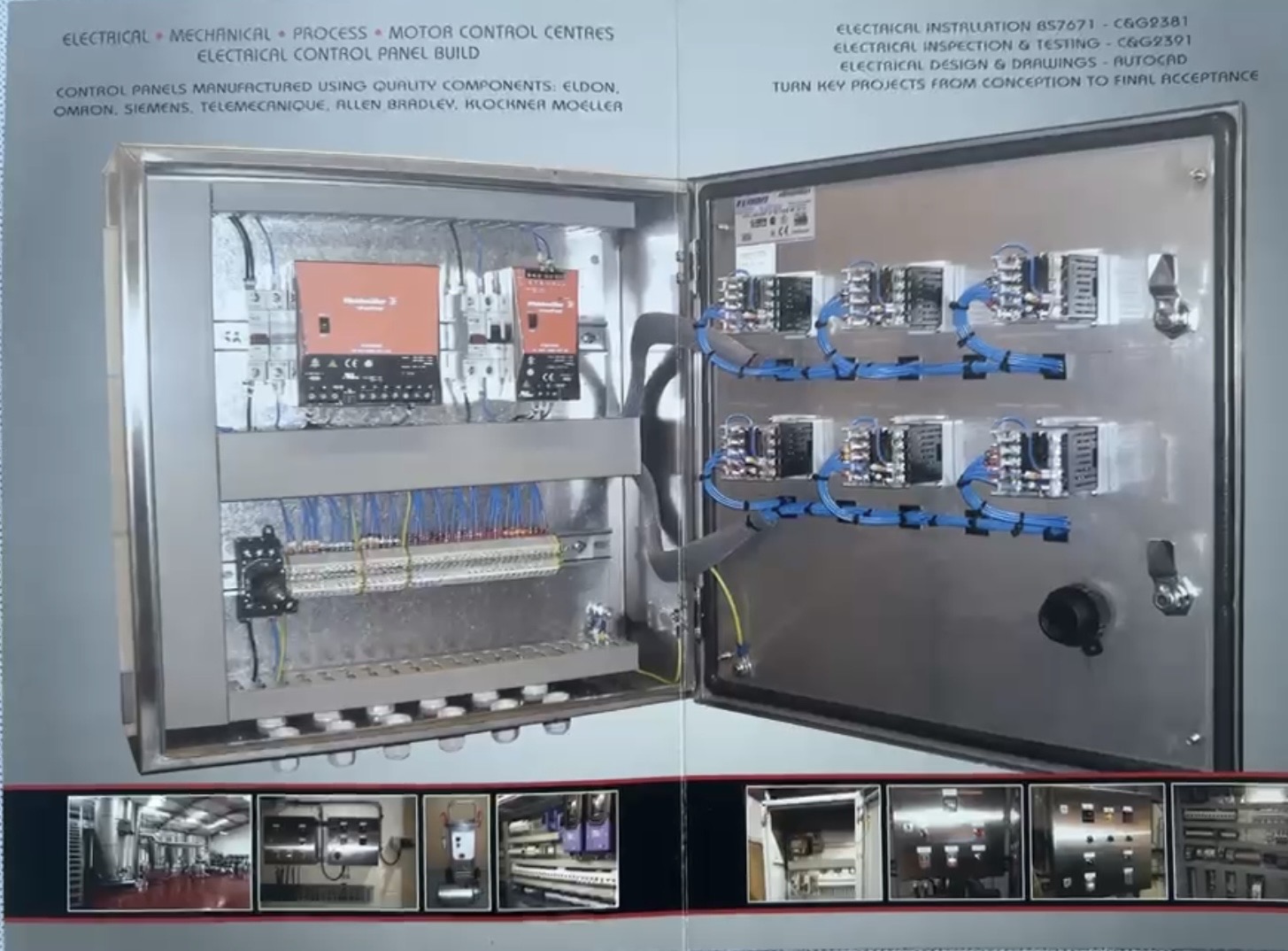 3 Phase & Control Ltd control panel projects and engineering capabilities