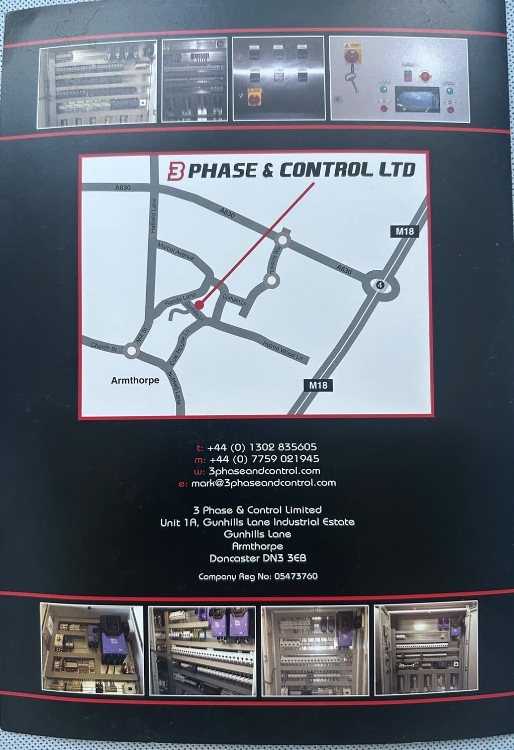 3 Phase & Control Ltd contact details and location map